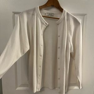Cream Cashmere sweater